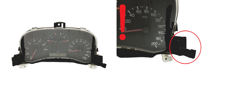 Tacho Kombiinstrument Fiat Punto 60.6307.002.H 606307002H 47836 main product photo