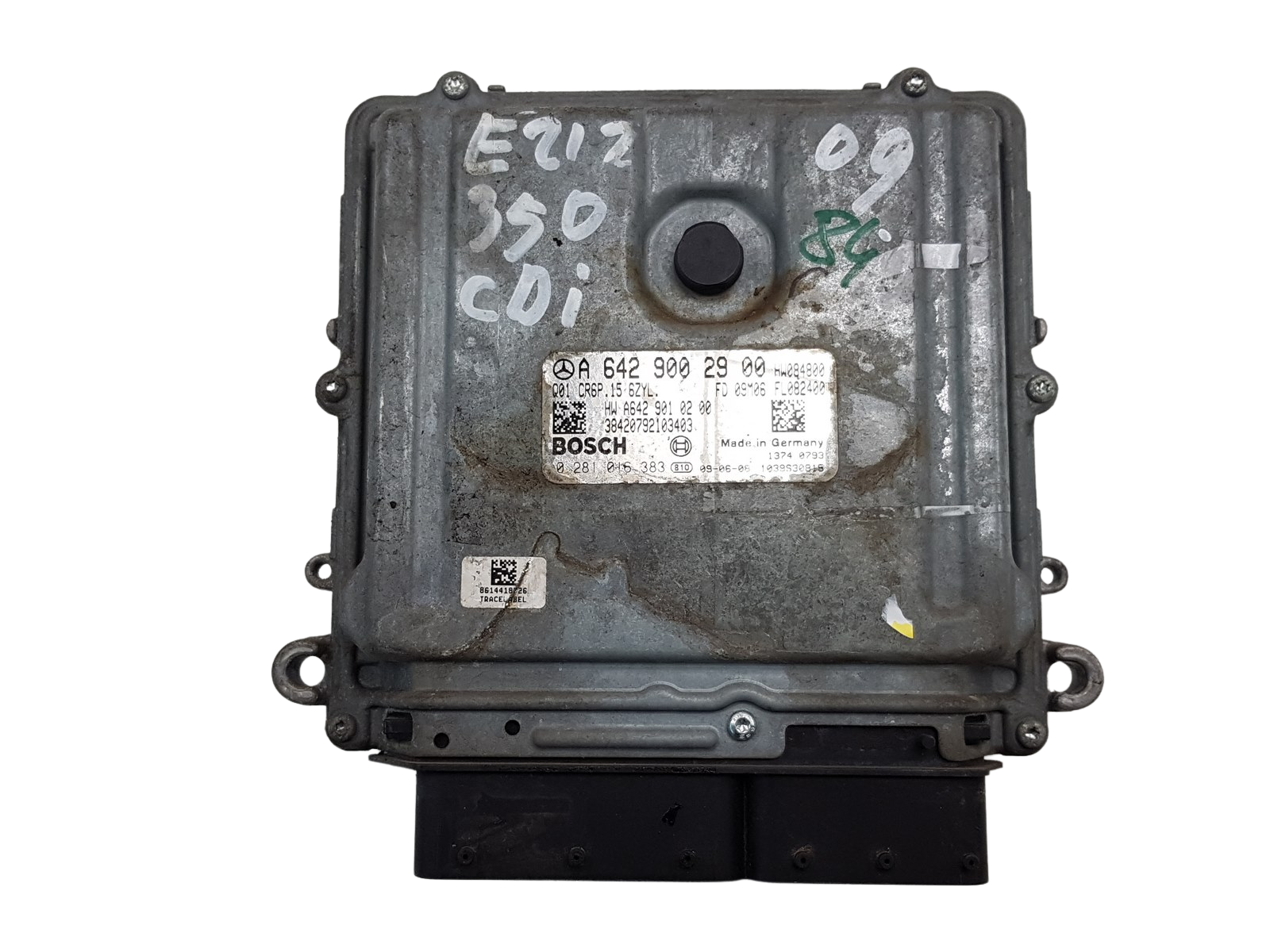 Steuergerät Mercedes-Benz E A6429002900 0281016383 3.0 CDI 1077 main product photo