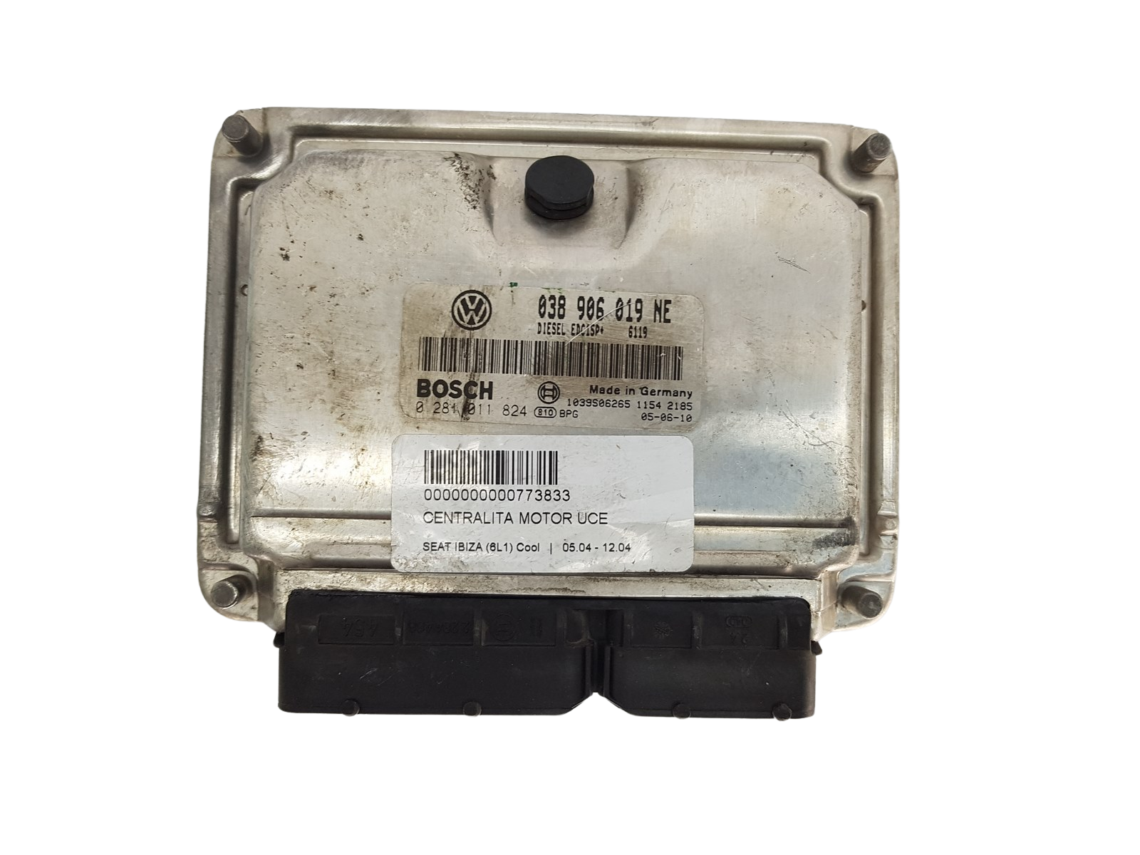 Steuergerät 038906019NE 0281011824 Seat Bosch 3644 main product photo