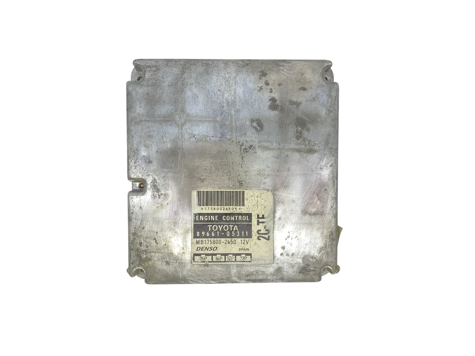 Steuergerät 89661-05311 175800-2650 2C-TE Toyota Denso 57902 main product photo