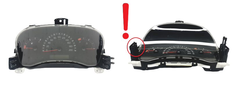 Tacho Kombiinstrument Fiat Panda 46801545 503000360300 48827 main product photo