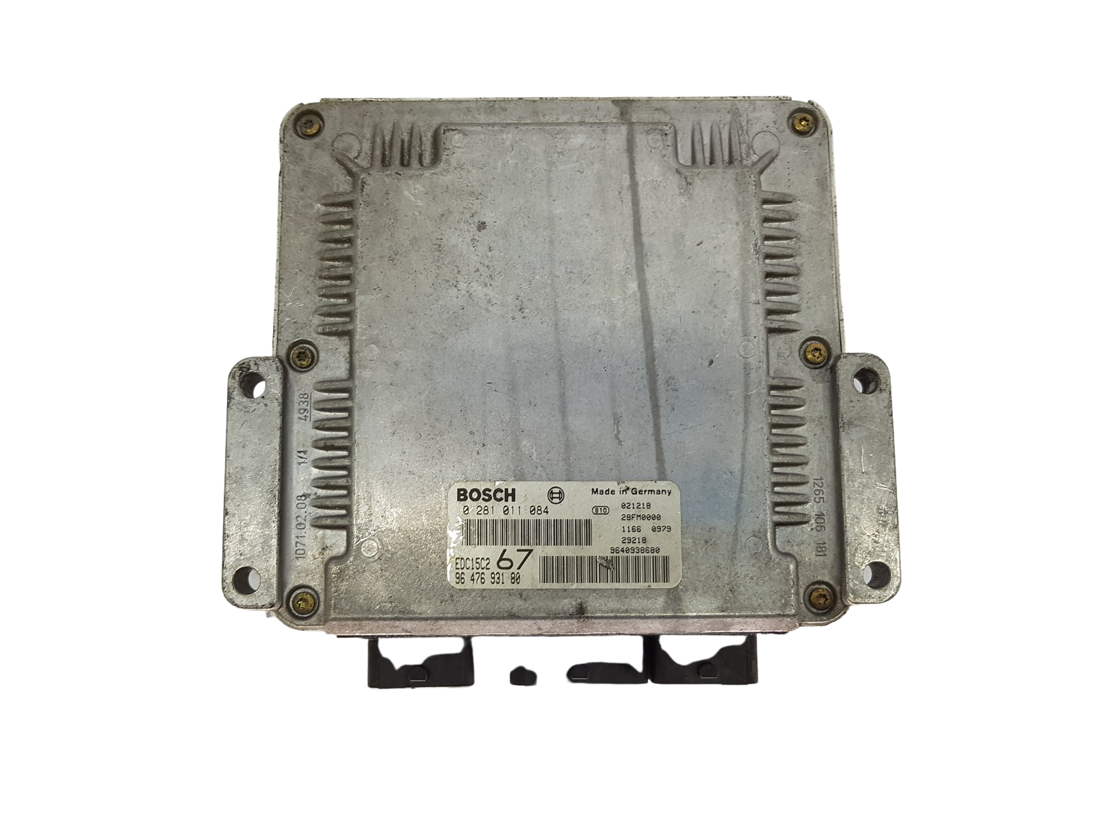 Steuergerät 0281011084 9640938680 9647693180 PSA Bosch 17247 main product photo