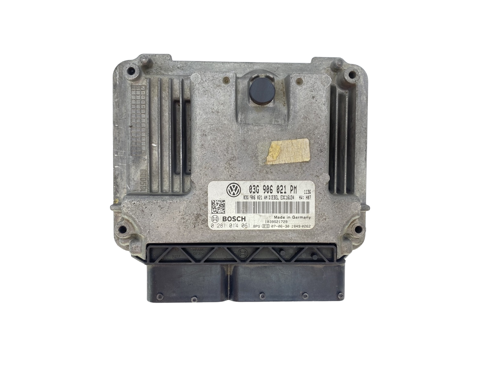 Steuergerät 03G906021PM 0281014061 VW Bosch 56822 main product photo