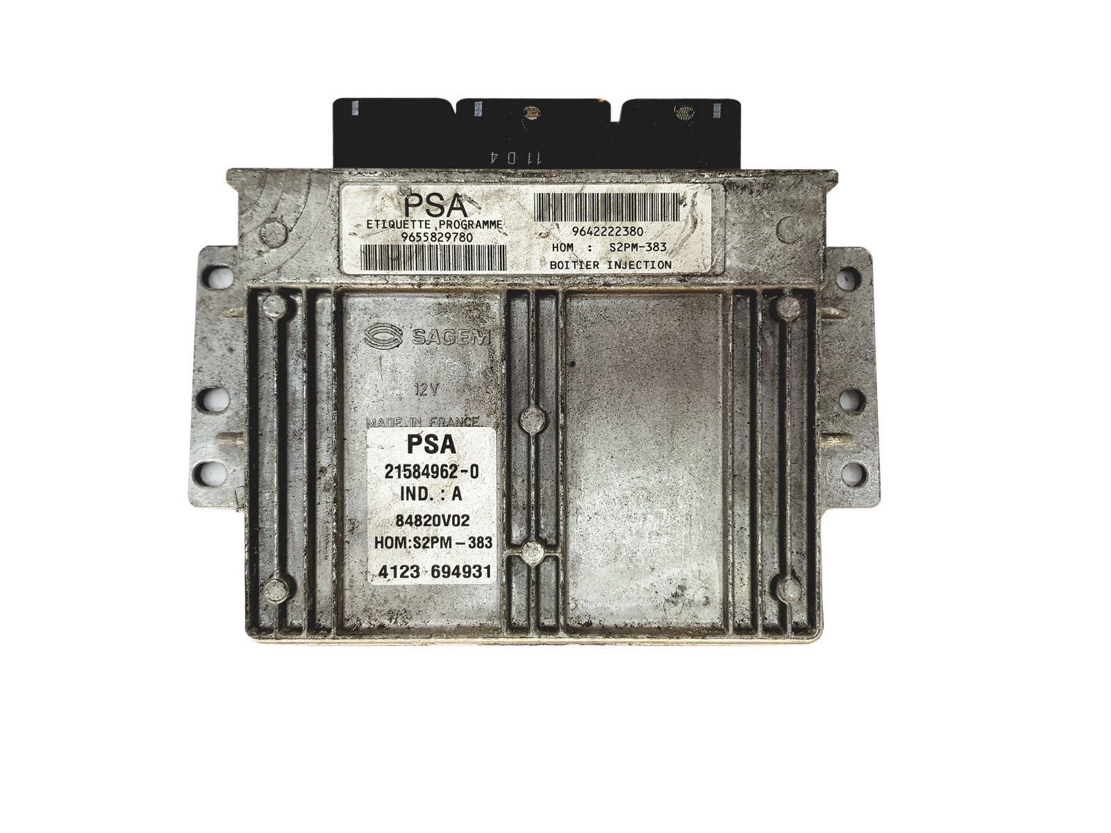 Steuergerät 9655829780 9642222380 21584962-0 PSA Sagem 27617 main product photo