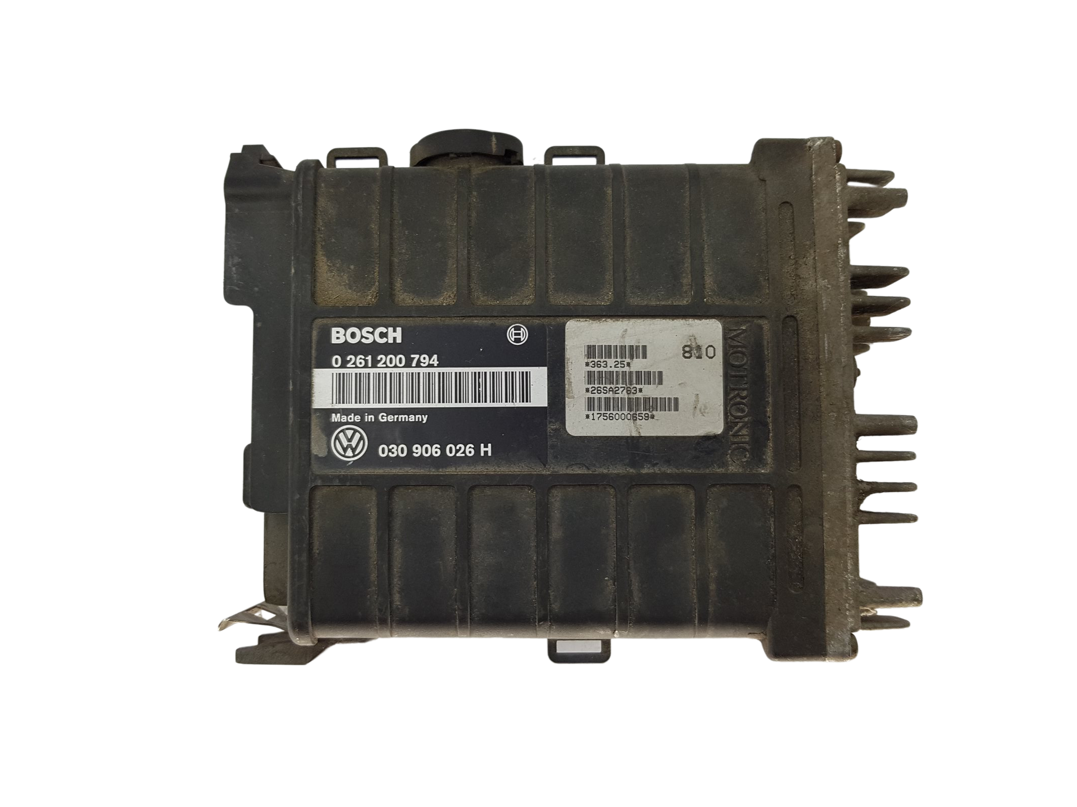 Steuergerät 0261200794 030906026H 26SA2763 VW Bosch 13580 main product photo