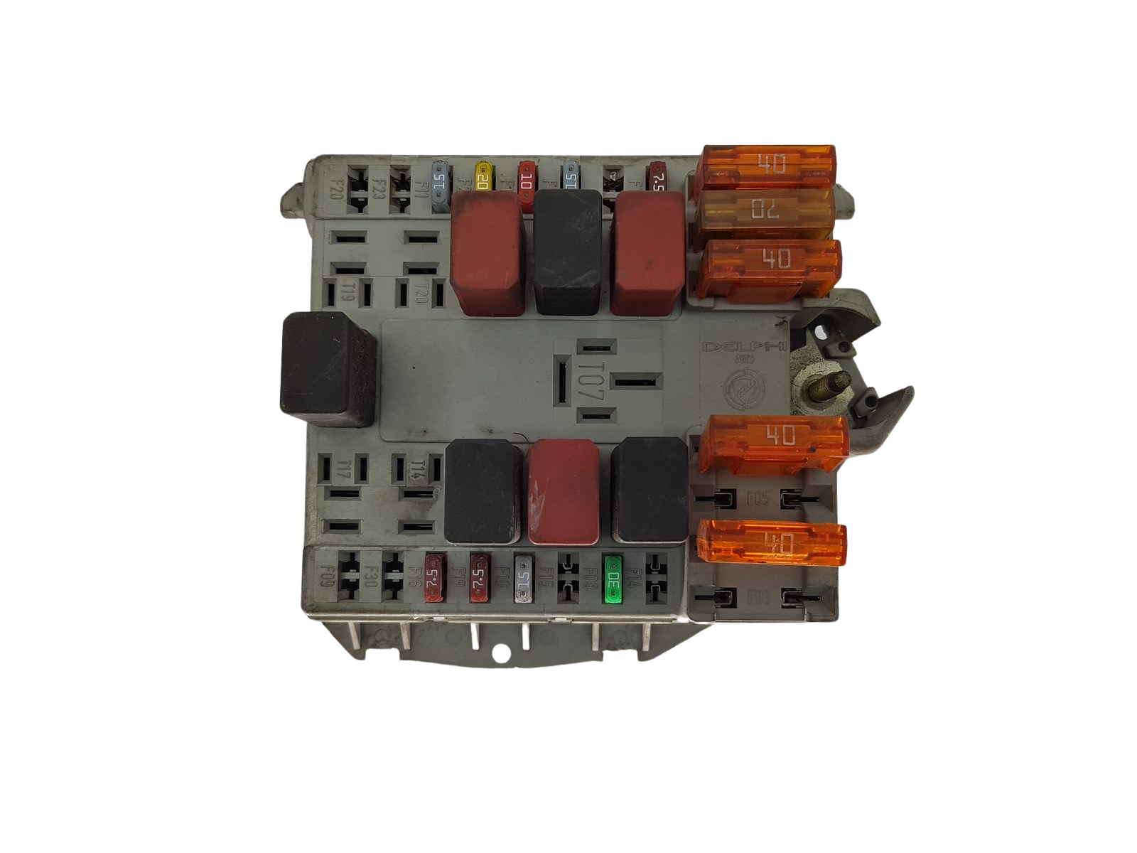 Sicherungskasten Relaiskasten Fiat 51763771 Delphi 20615 main product photo
