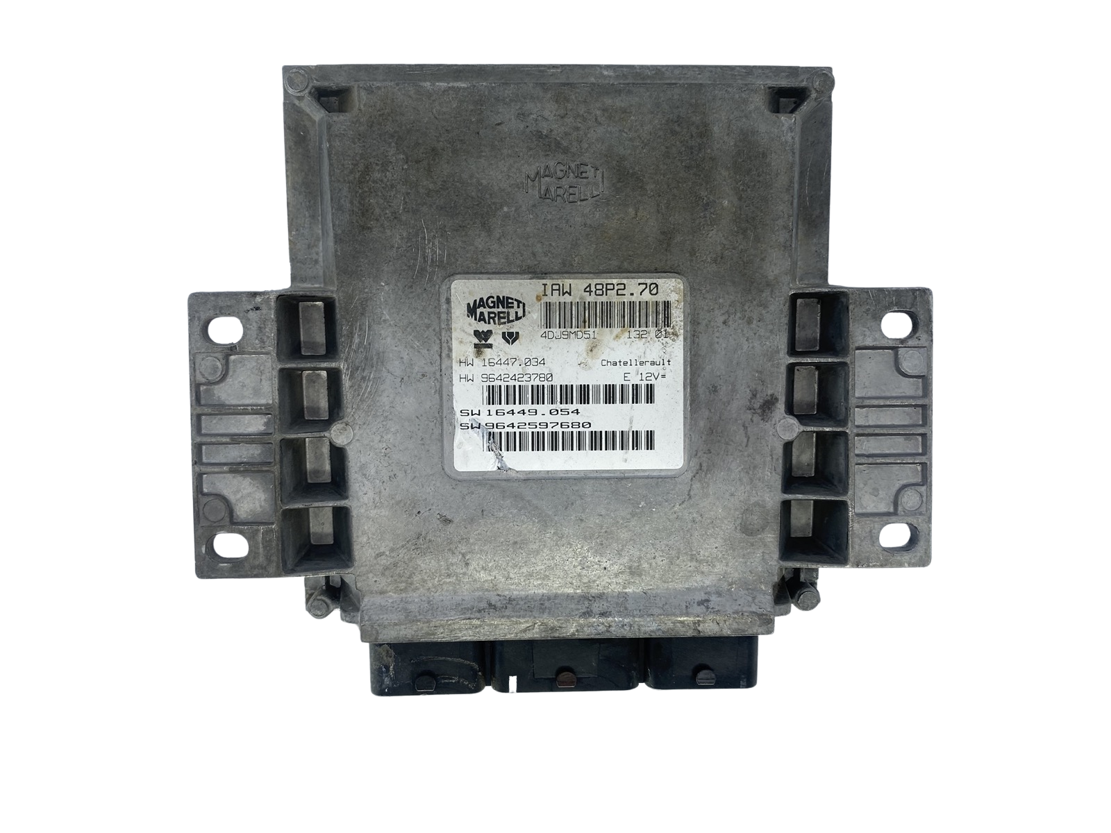 Steuergerät 9642597680 IAW48P2.70 16449.054 Magneti Marelli 50400 main product photo