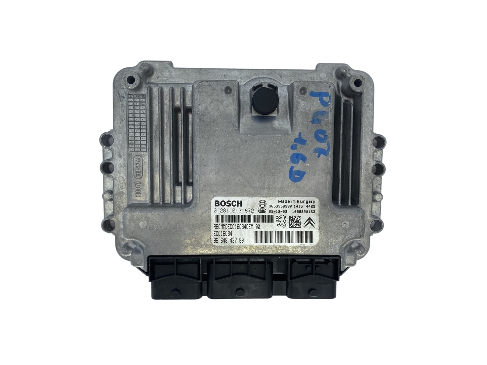 Steuergerät PSA 0281013872 9664843780 9653958980 Bosch 51323 main product photo