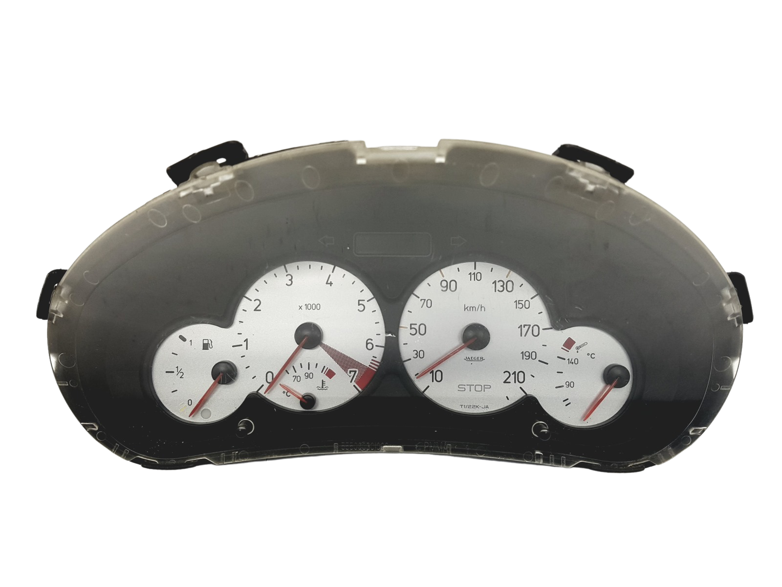Tacho Kombiinstrument Peugeot 206 9648837180 000643405 43971 main product photo