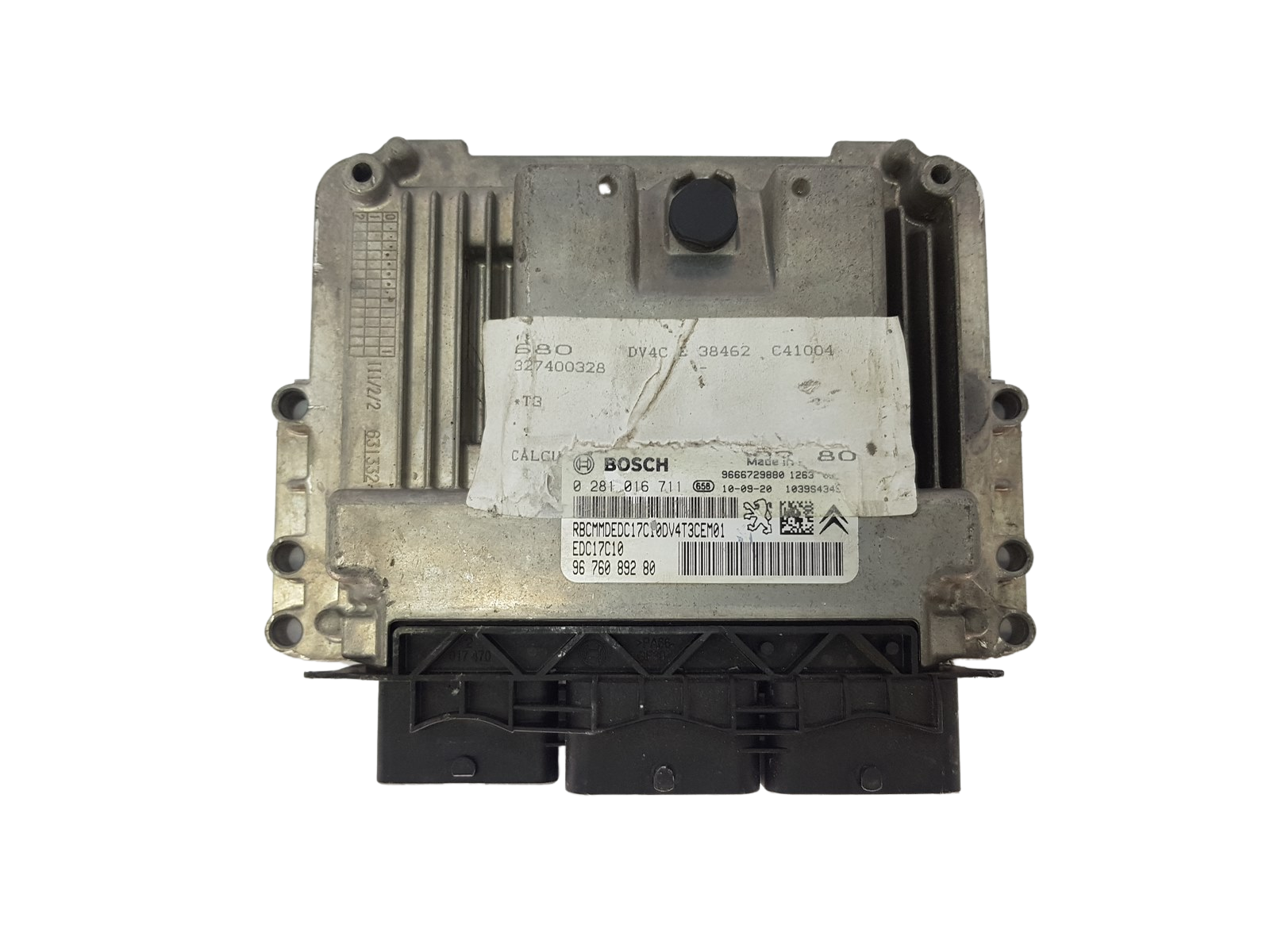 Steuergerät 9676089280 9666729880 0281016711 PSA Bosch 19267 main product photo