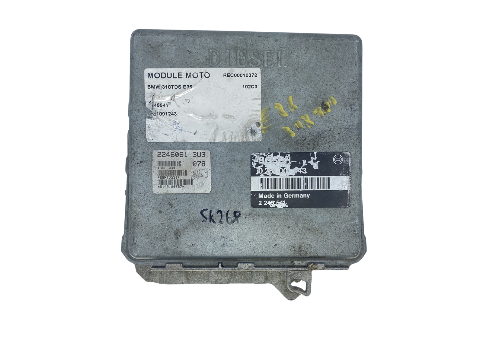 Steuergerät BMW 2245541 0281001243 2246061 3U3 Bosch 54548 main product photo