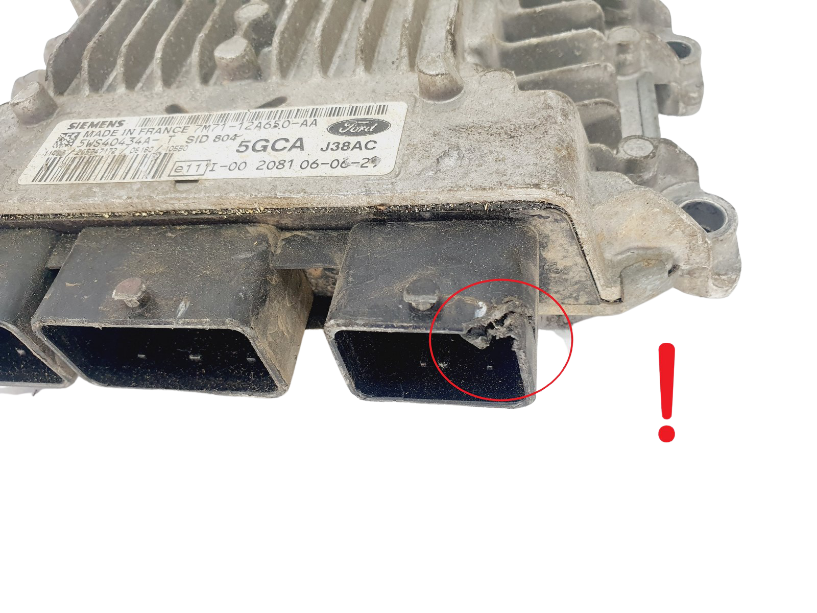 Steuergerät 5WS40434A-T 7M71-12A650-AA SID 804 Ford Siemens 46429 main product photo