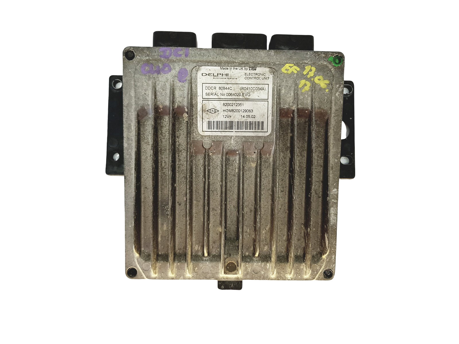 Steuergerät 8200212351 8200129063 R0410C034A Renault Delphi 22355 main product photo