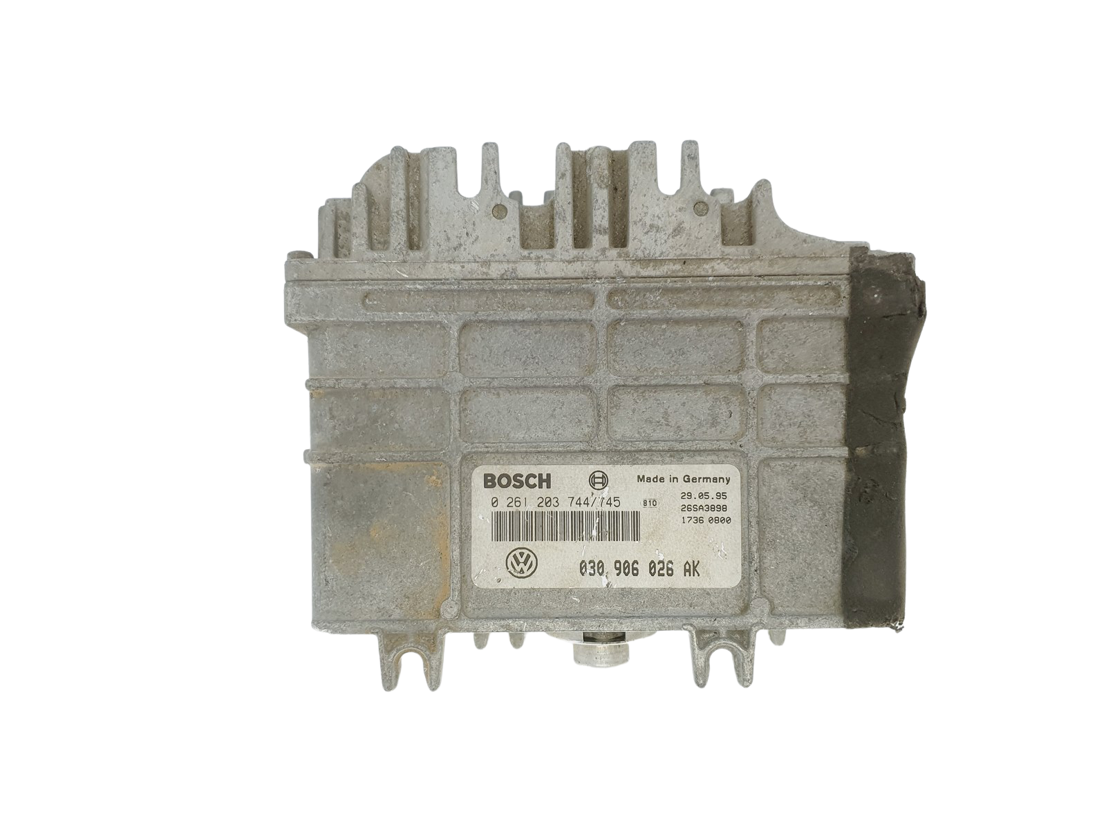 Steuergerät 030906026AK 0261203744 Volkswagen Bosch 36714 main product photo