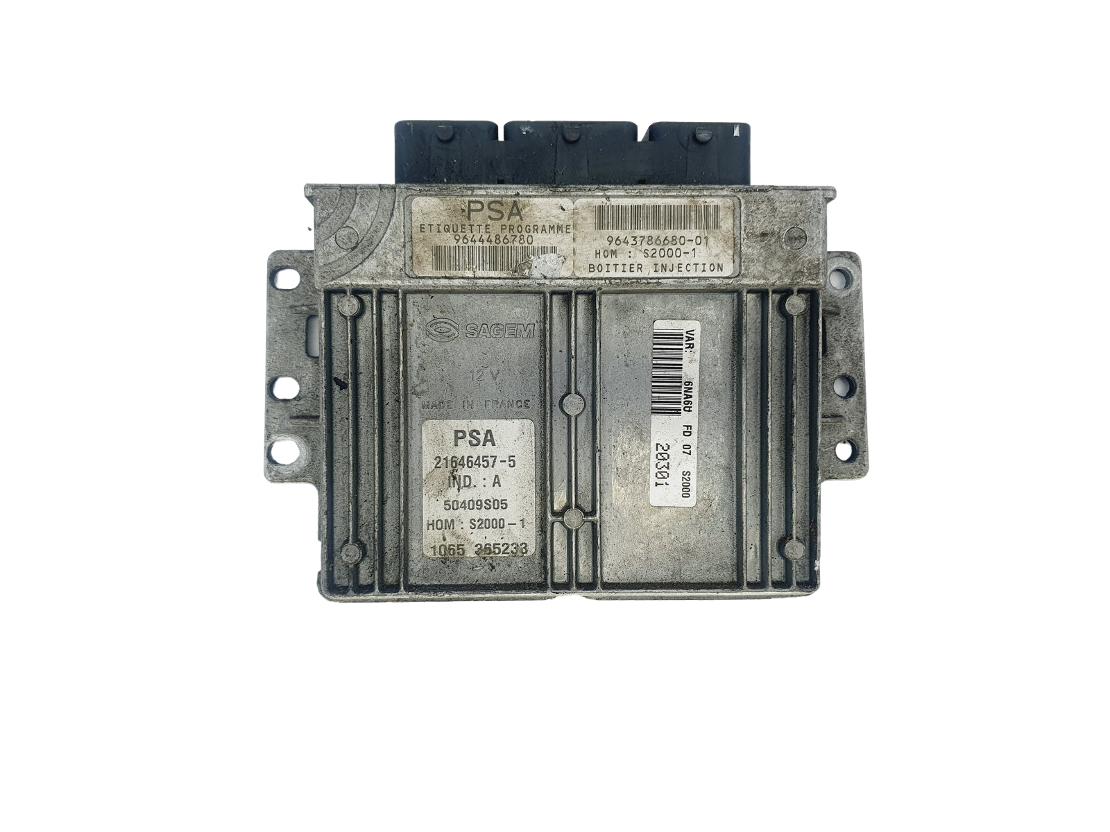 Steuergerät 9644486780 9643786680-01 21646457-5 PSA Sagem 46891 main product photo