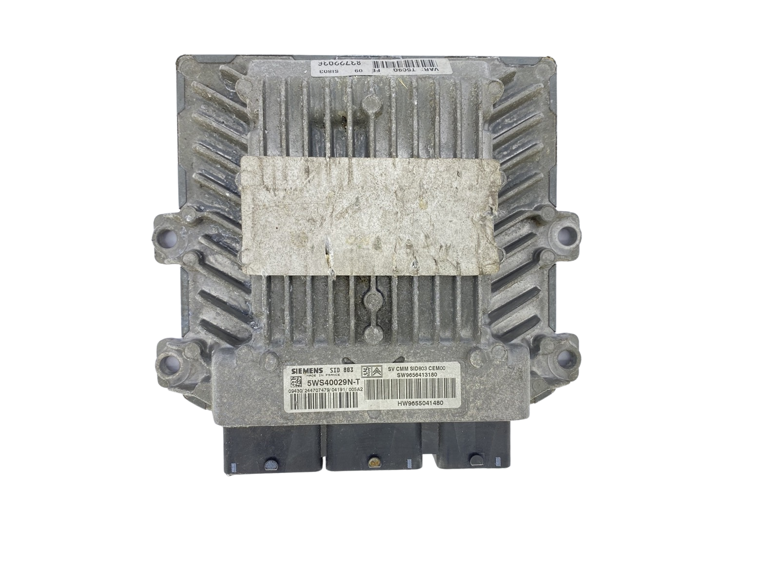 Steuergerät 5WS40029N-T 9656413180 9655041480 PSA Siemens 57564 main product photo