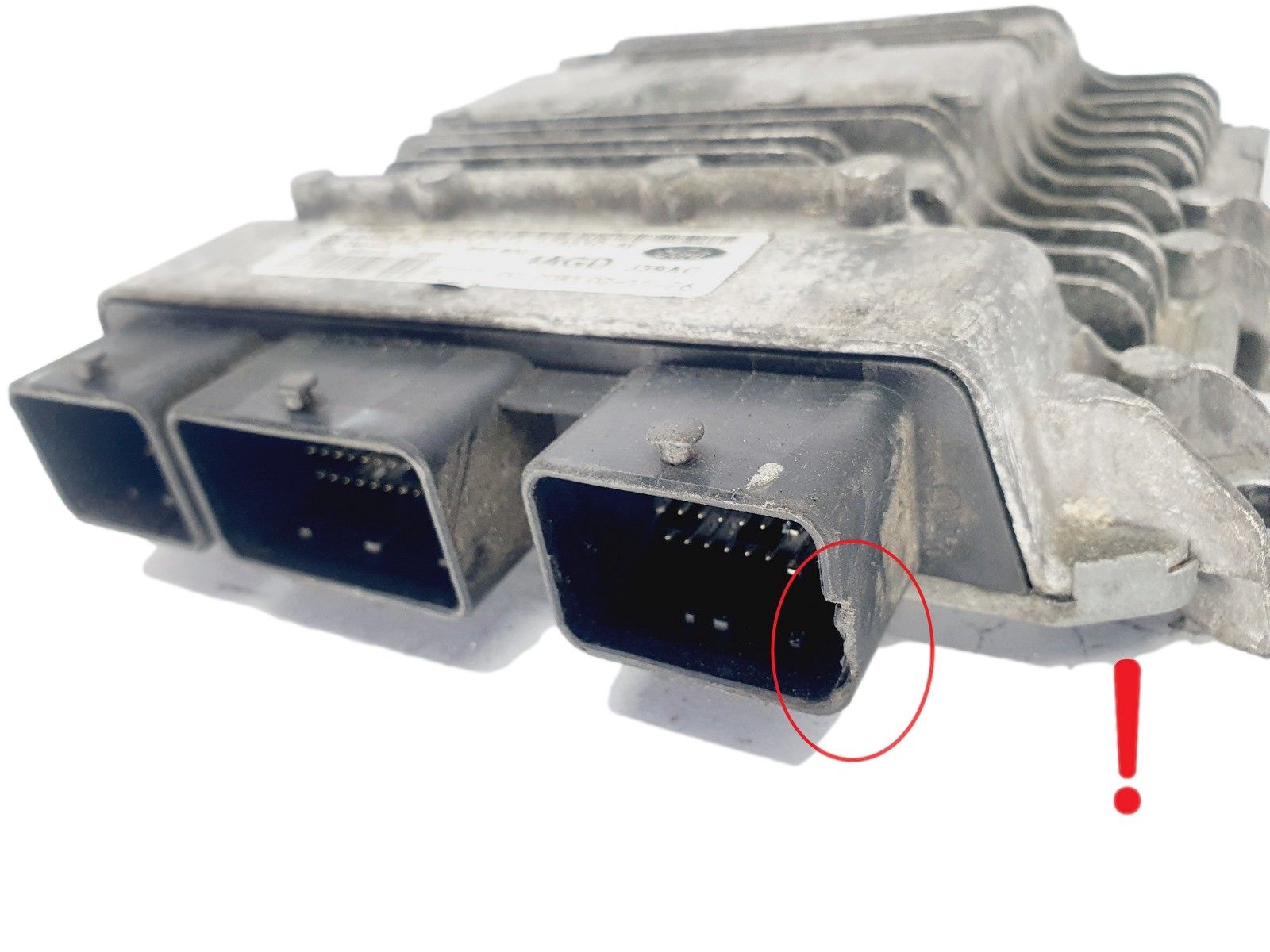 Steuergerät 2N1A-12A650-AE 5WS40031E-T Ford Siemens 45297 main product photo