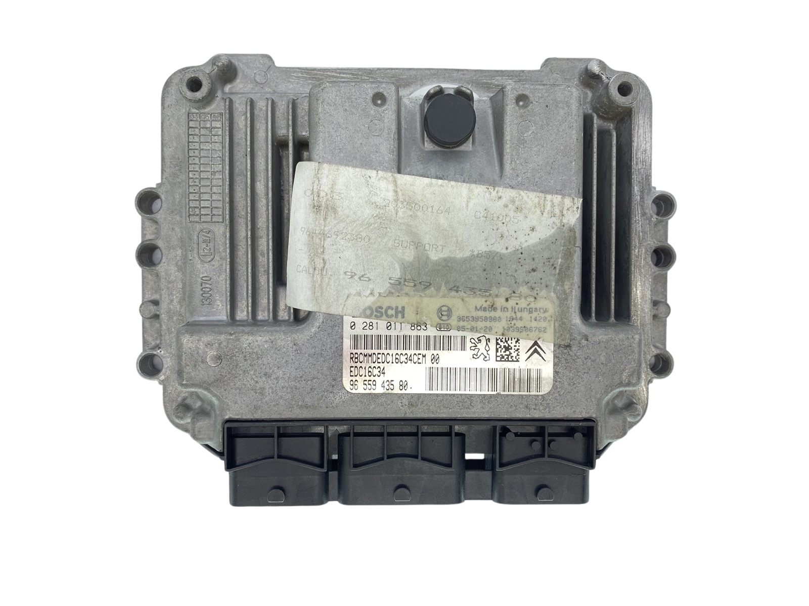 Steuergerät 0281011863 9653958980 9655943580 PSA Bosch 63885 main product photo
