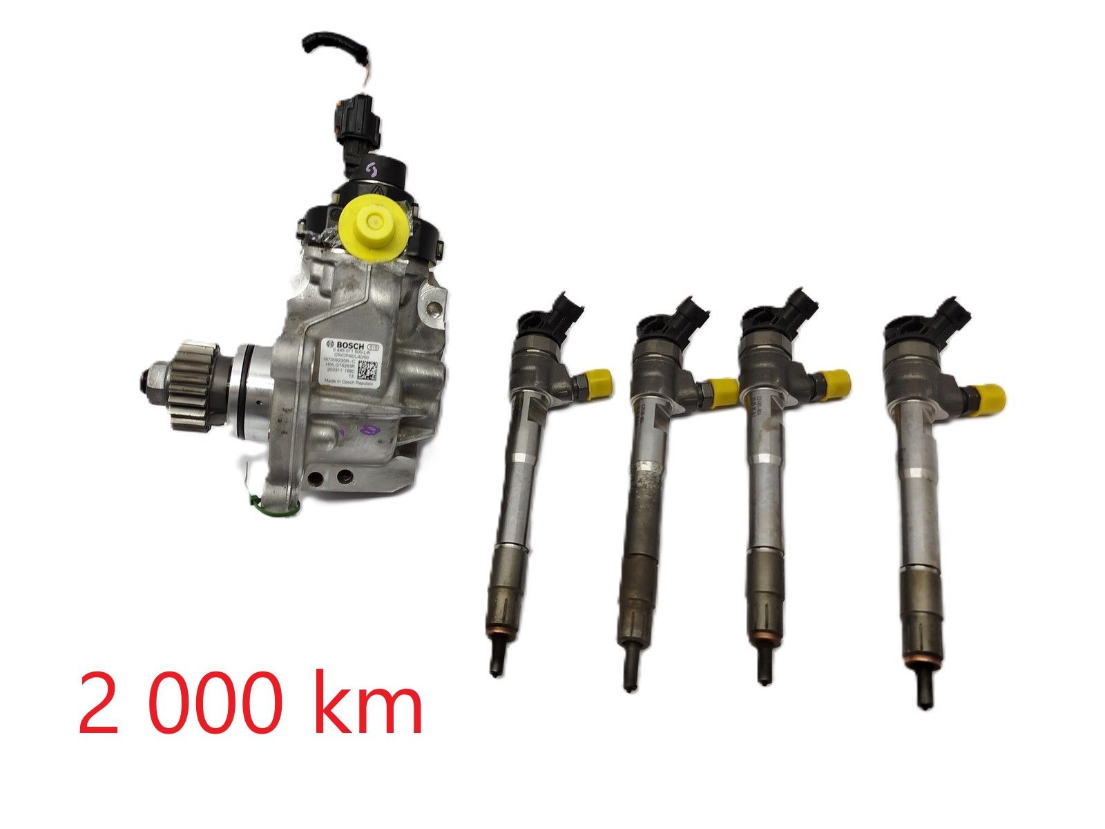 Kraftstoffpumpe und Einspritzdüsen 0445011500 0445110939 2.0 DCI Renault 2 000km main product photo
