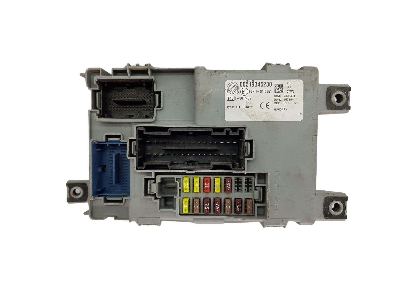 Steuergerät 00519345230 97RI-010651 28354341 Fiat main product photo