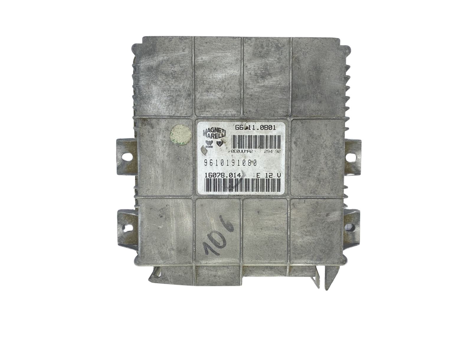 Steuergerät 9610191080 G6.11 0B01 16078.014 PSA Magneti Marelli 56363 main product photo