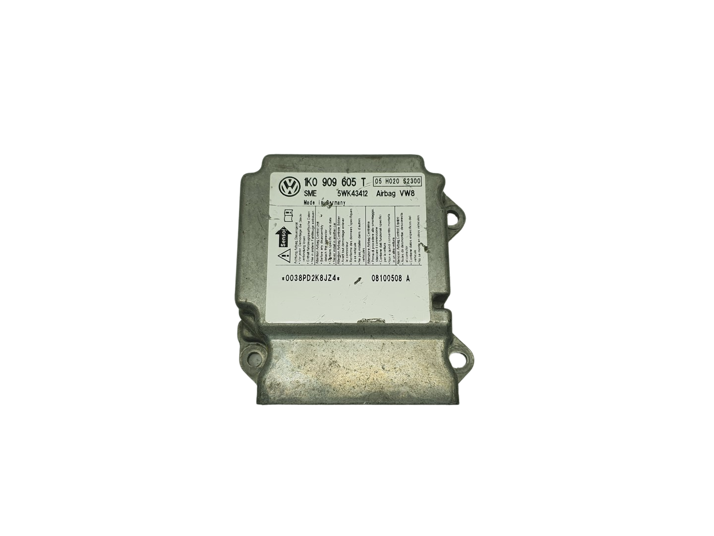 Steuergerät 1K0909605T 5WK43412 VW Siemens 69068 main product photo