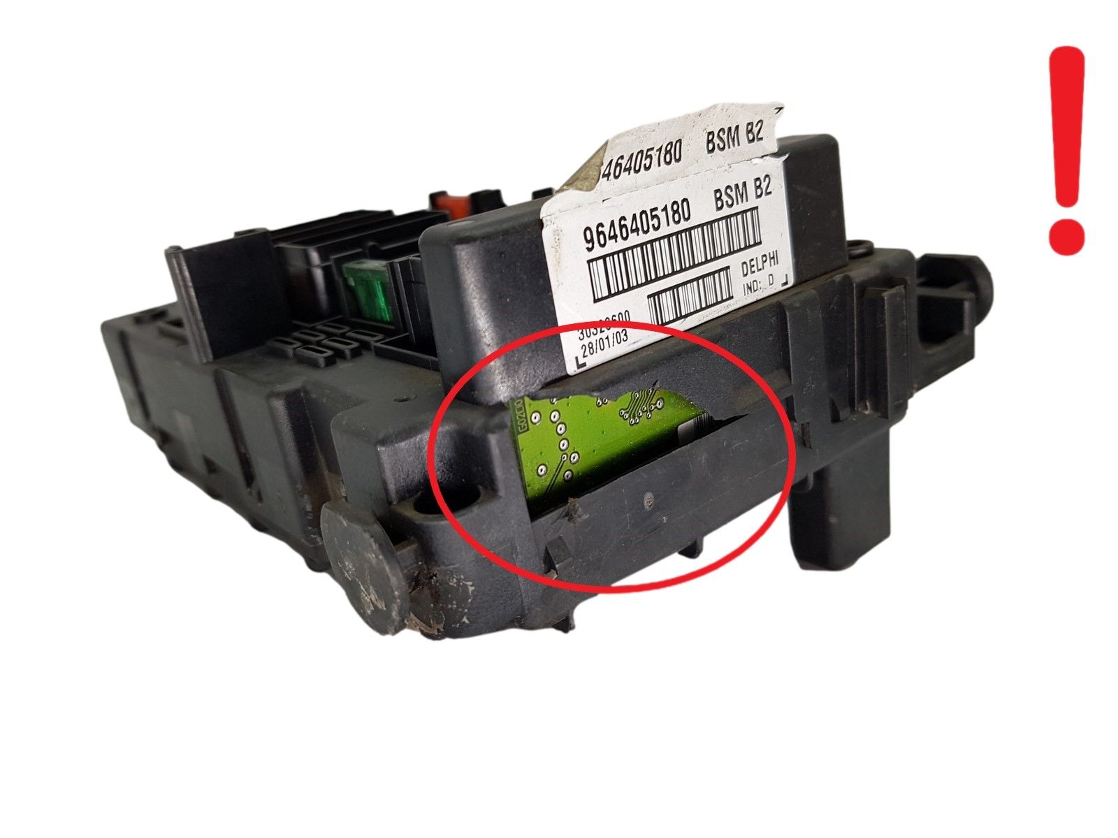 Steuergerät BSM B2 9646405180 PSA Delphi 18388 main product photo