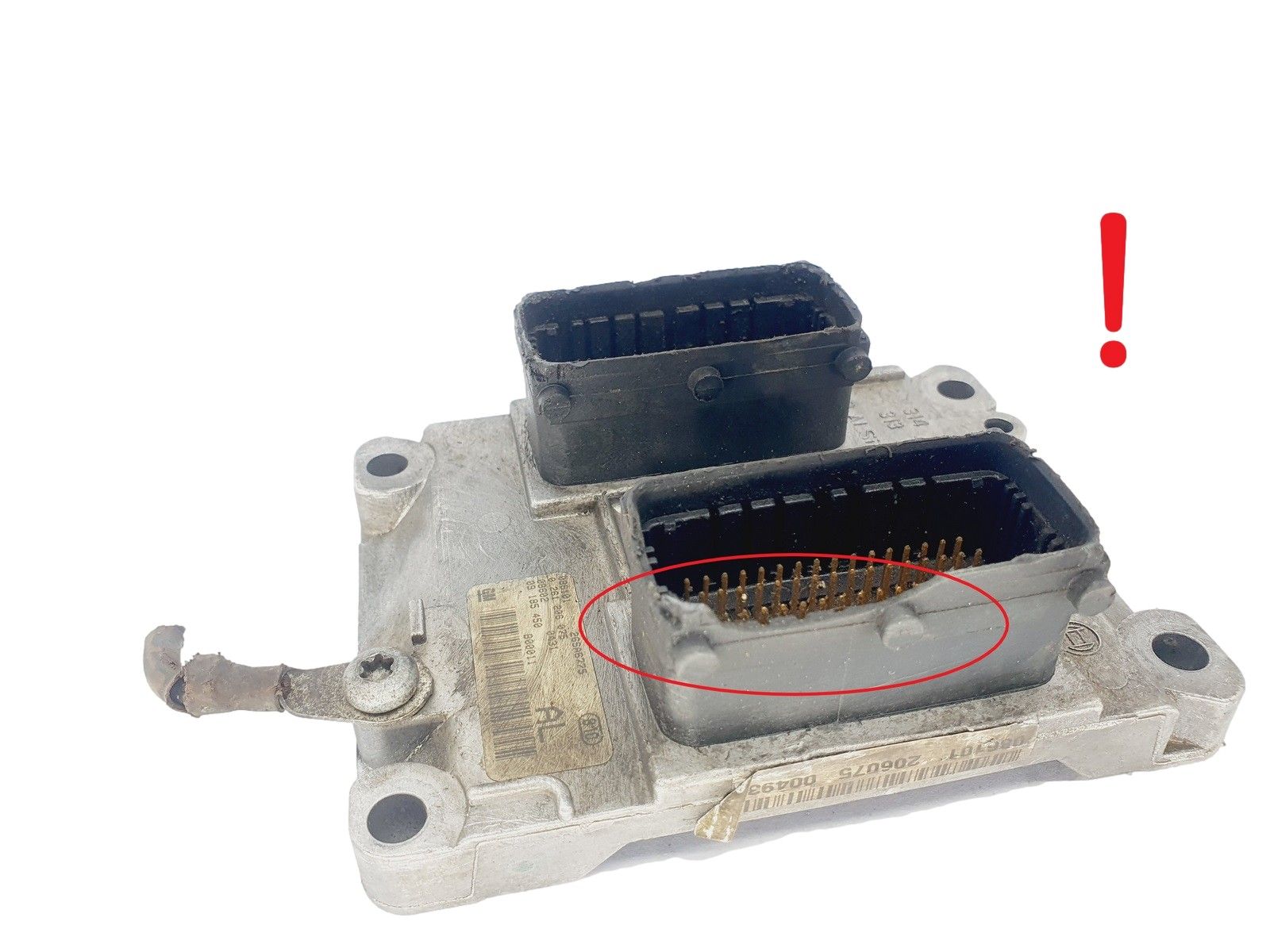 Steuergerät 09185450 AL 0261206075 Opel GM Bosch 43173 main product photo