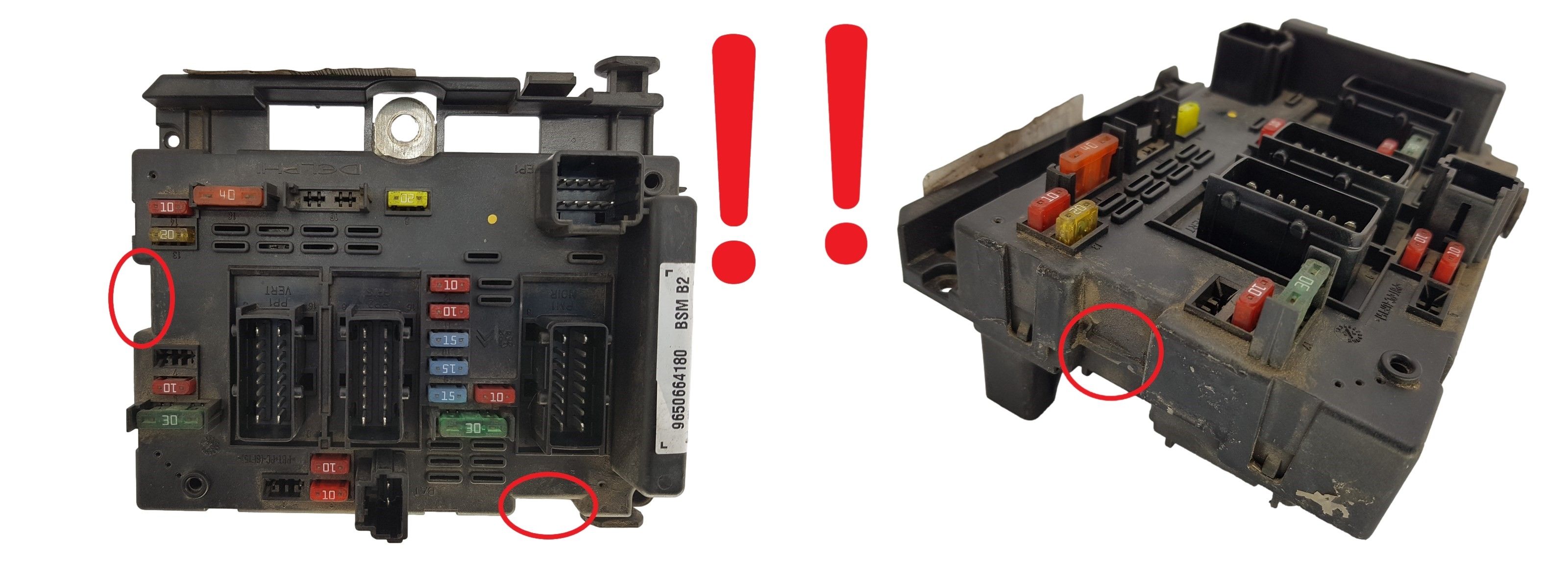 Steuergerät BSM B2 9650664180 PSA Delphi 1373 main product photo