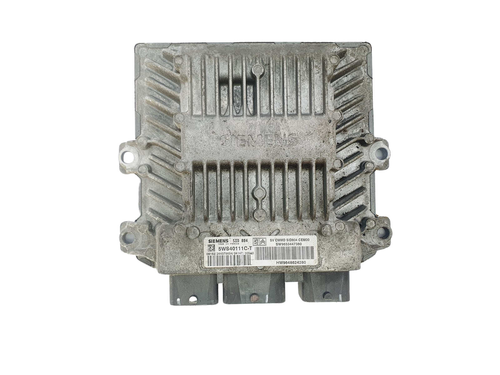 Steuergerät 9653447380 9648624280 5WS40111C-T SID804 PSA Siemens 47485 main product photo