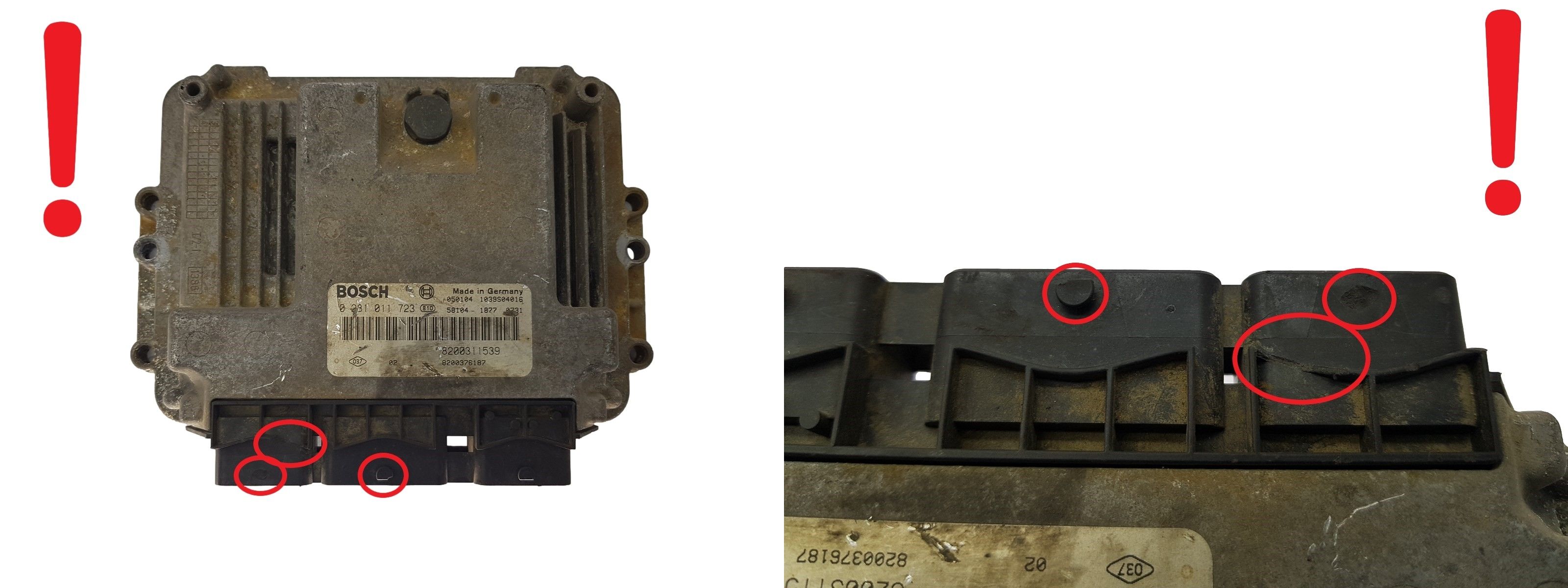 Steuergerät 0281011723 8200311539 8200376187 Renault Bosch 2778 main product photo