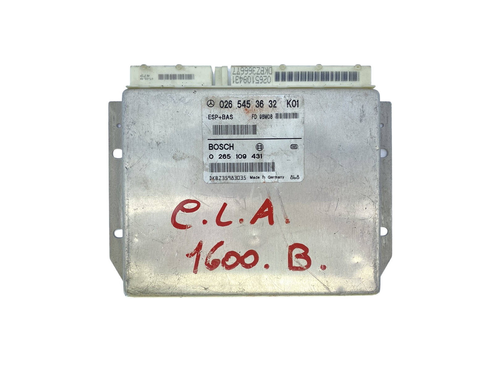 Steuergerät 0265453632K01 0265109431 Mercedes Bosch 54075 main product photo