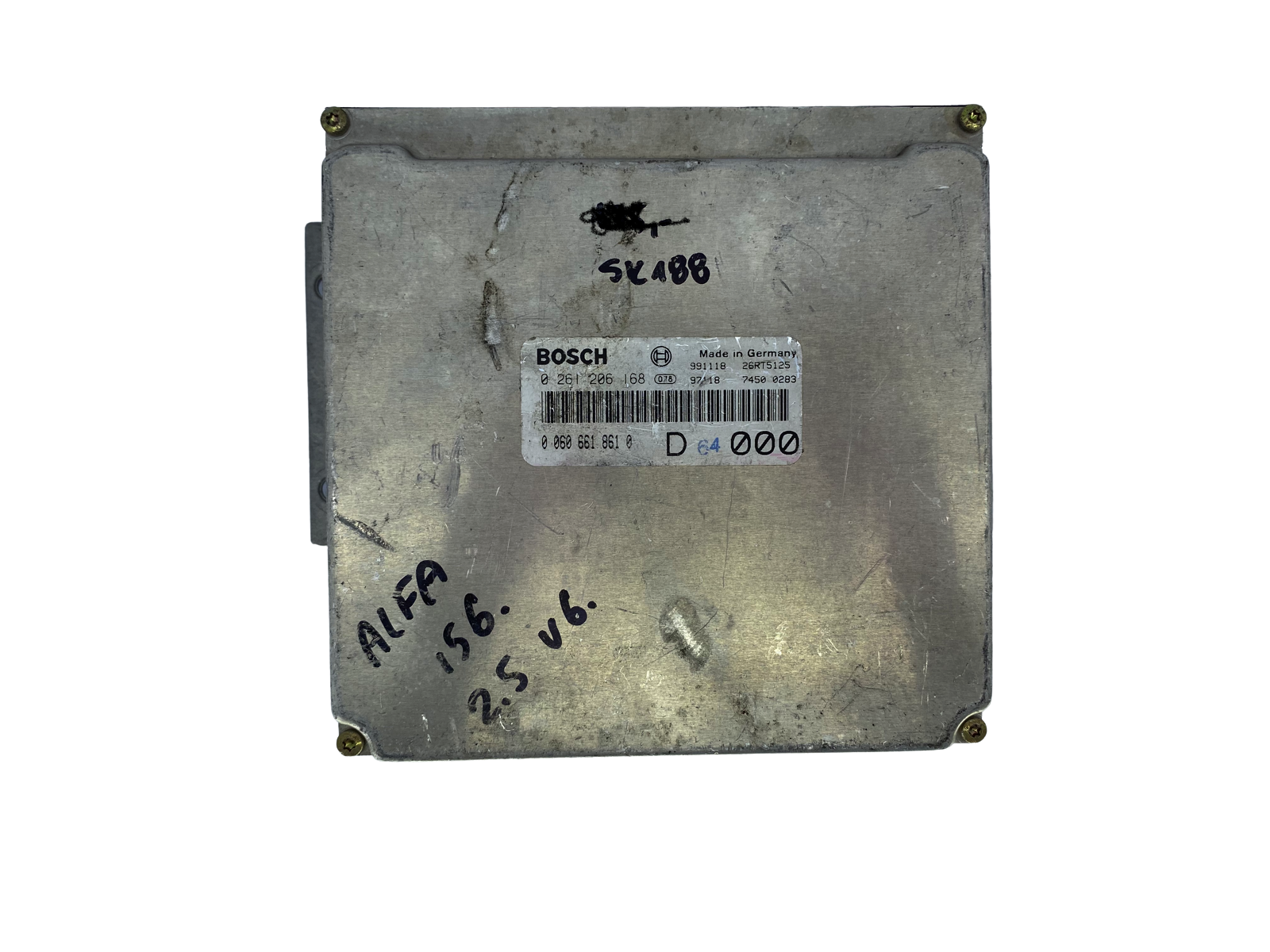 Steuergerät Alfa Romeo 00606618610 0261206168 Bosch 53406 main product photo