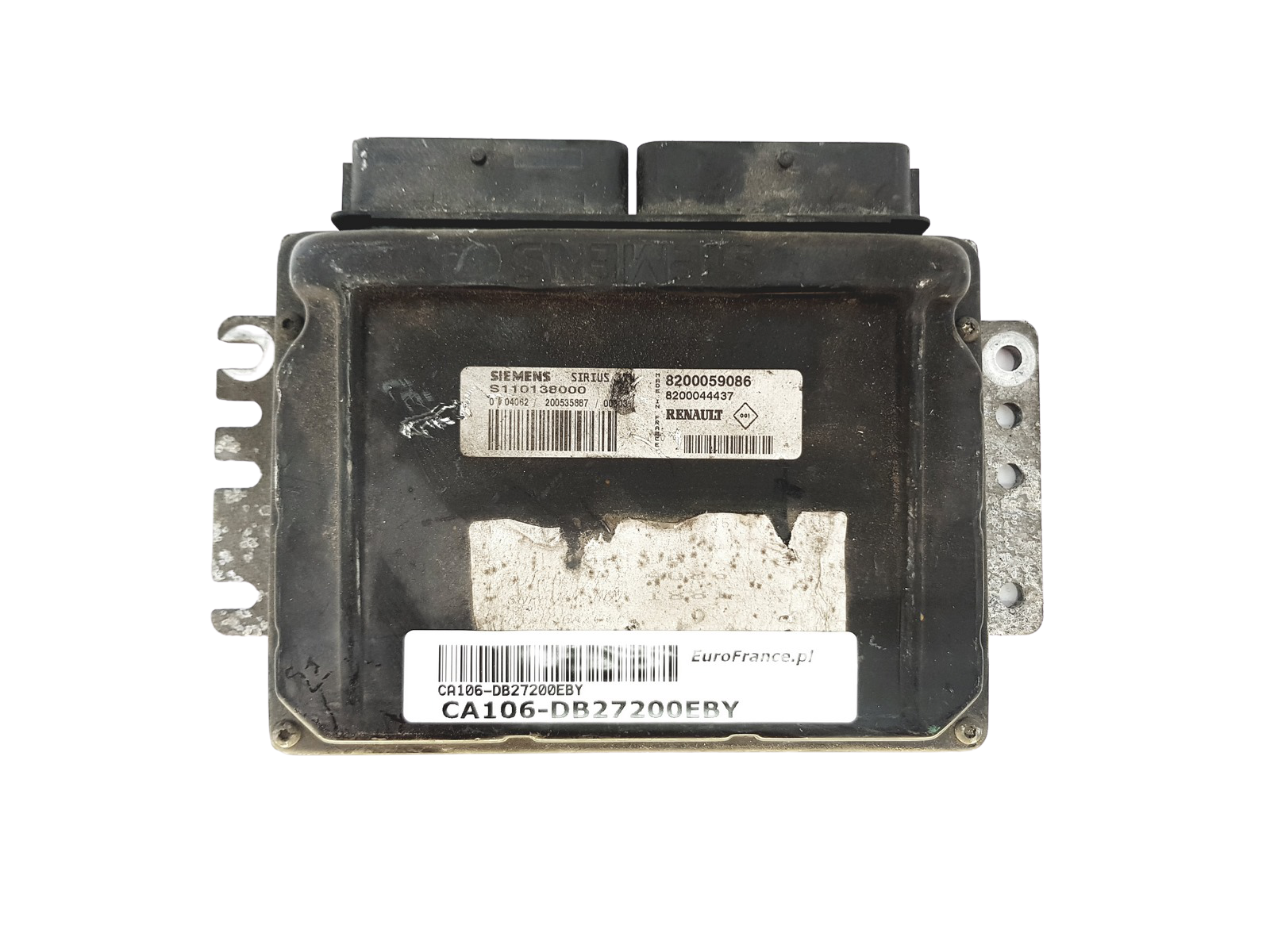 Steuergerät S110138000C 8200059086 8200044437 Renault Siemens 27200 main product photo