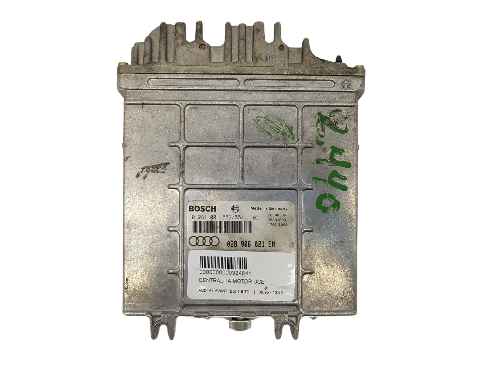 Steuergerät 028906021EM 0281001553/554 Audi Bosch main product photo