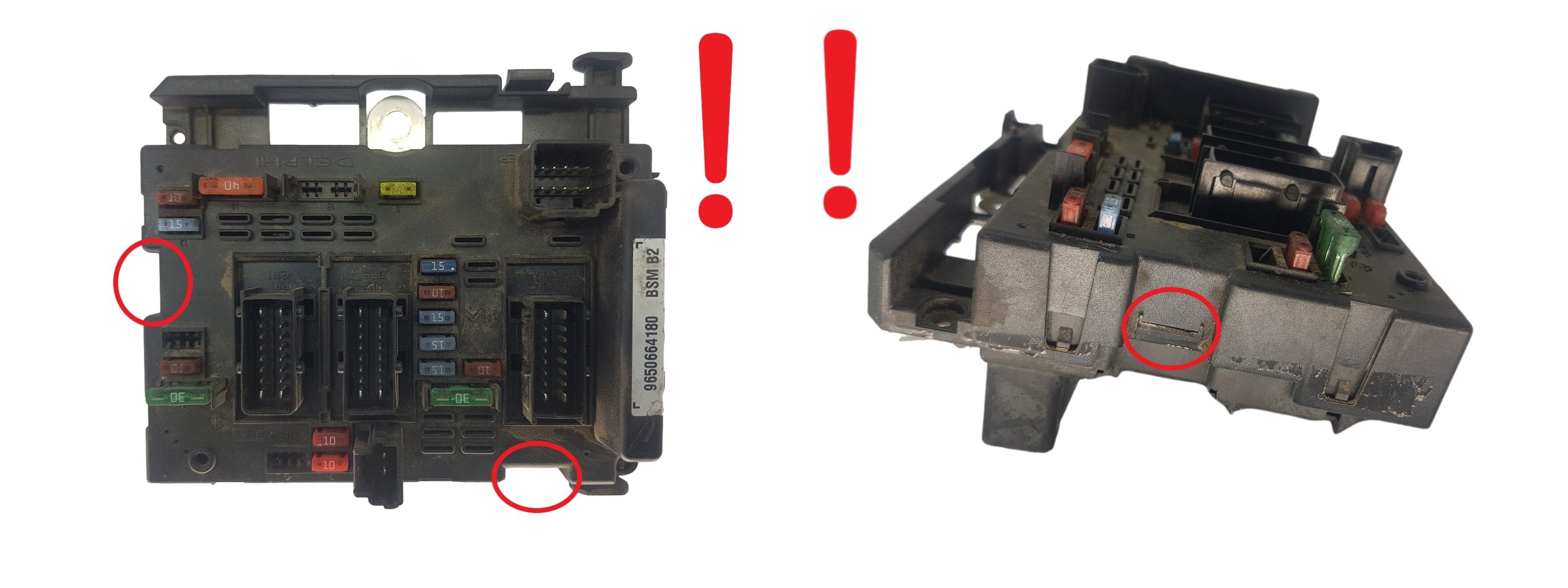 Steuergerät BSM B2 9650664180 PSA Delphi 1814 main product photo