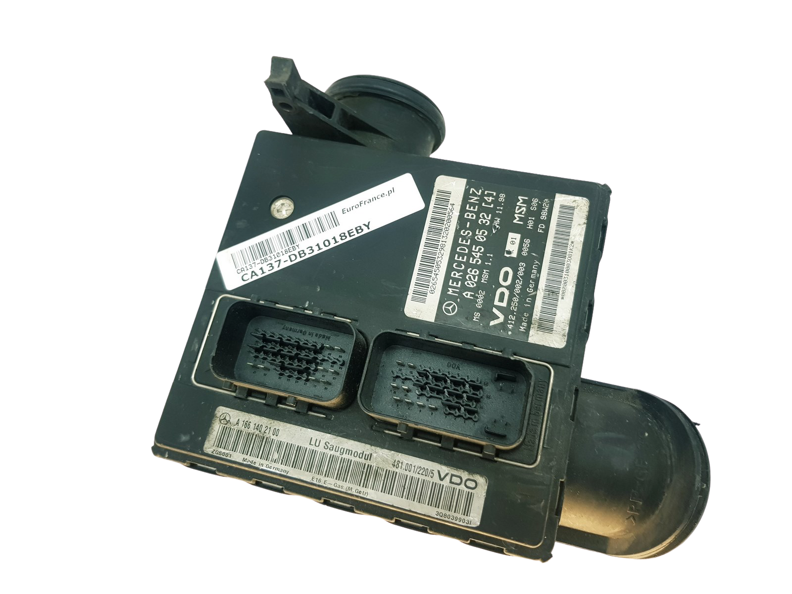 Motorsteuerung A1661402100 A0265450532 Mercedes VDO 31018 main product photo