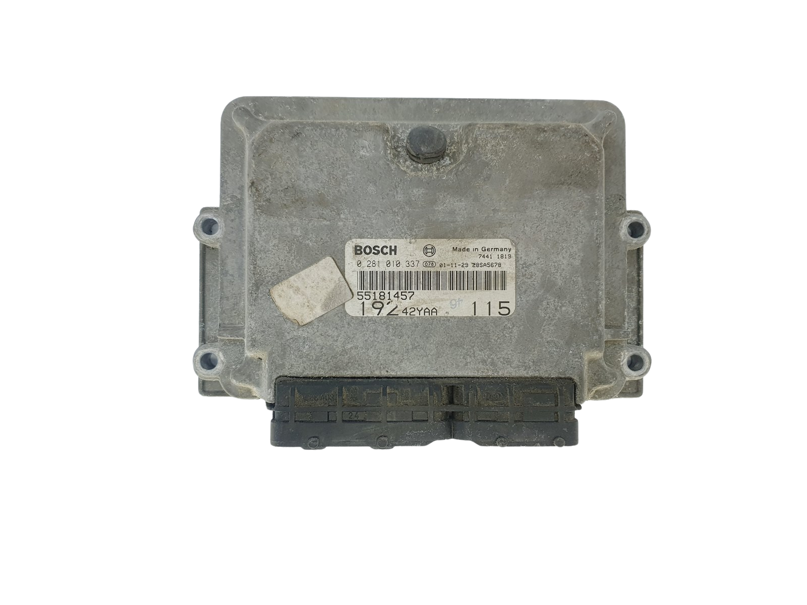 Steuergerät 55181457 0281010337 19242YAA Fiat Bosch 46569 main product photo