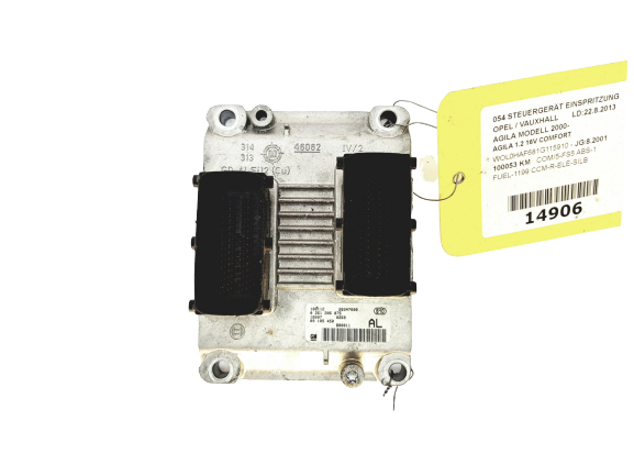 Steuergerät 09185450 AL 0261206075 Opel GM Bosch 21480 main product photo