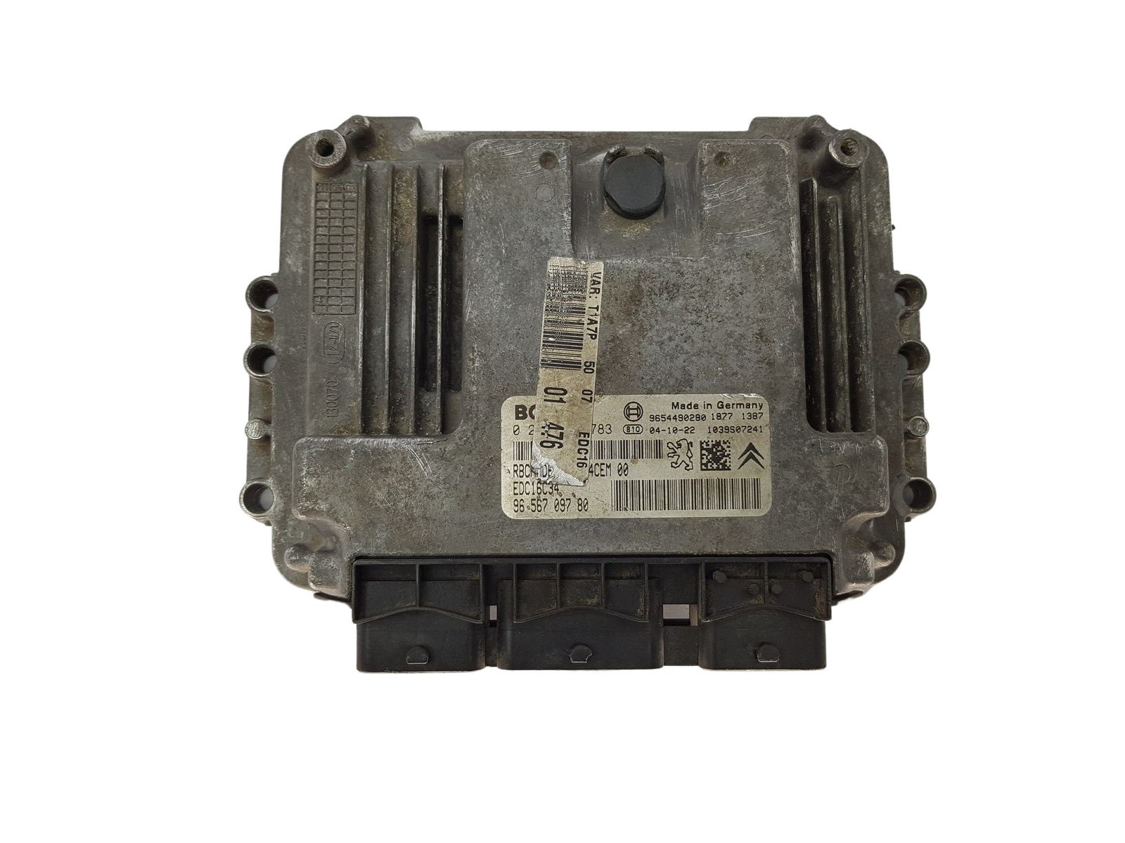 Steuergerät 0281011783 9656709780 9654490280 PSA Bosch 16615 main product photo