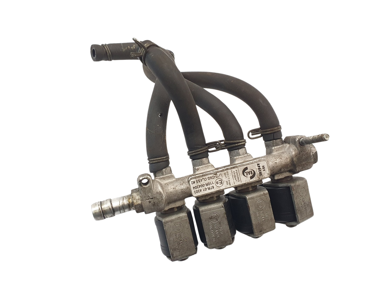 Einspritzleiste Kraftstoffverteiler LPG 67-014303 110R-004304 E8 RAIL IG1 main product photo
