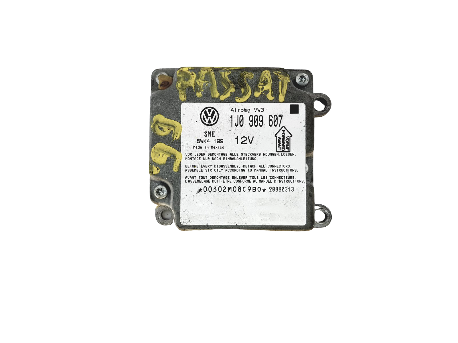 Steuergerät 1J0909607 5WK4199 VW Siemens 22974 main product photo