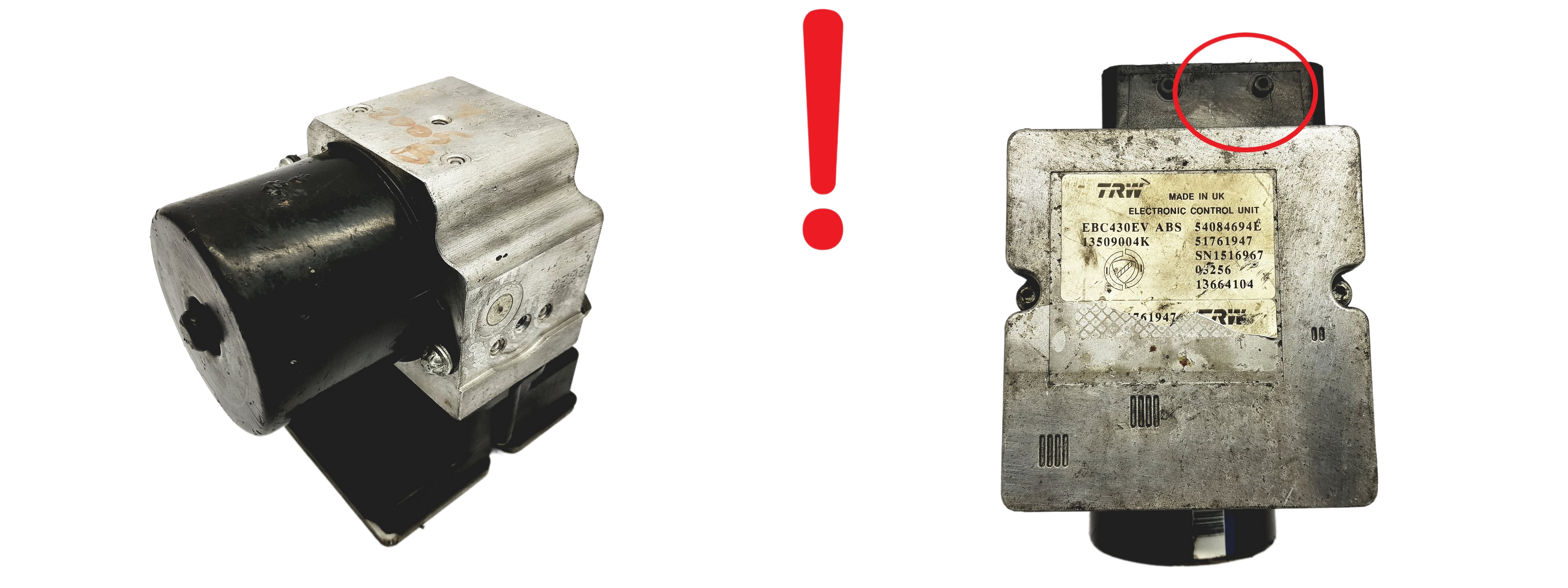 Abs-Pumpe Lancia Ypsilon 51761947 54084694E TRW 59873 main product photo