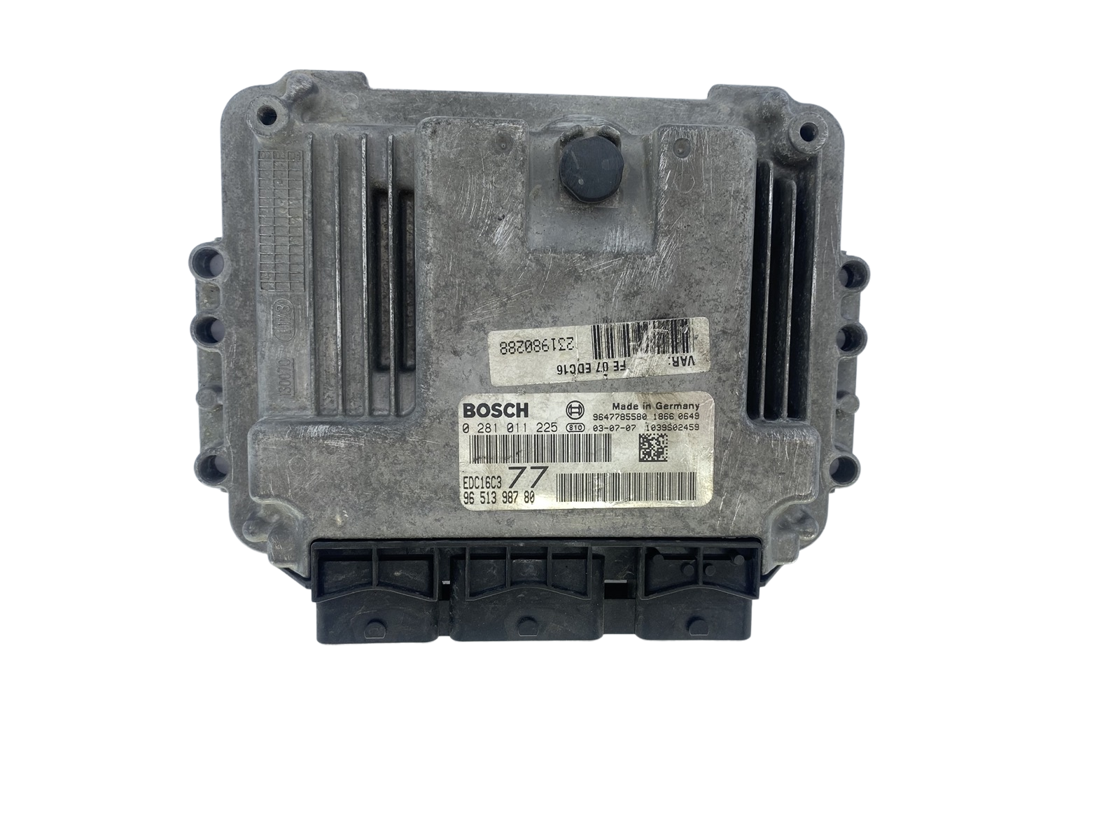 Steuergerät 0281011225 9651398780 9647785580 PSA Bosch 50331 main product photo