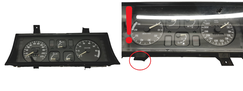 Tacho Kombiinstrument Renault 19 7700815940 E main product photo