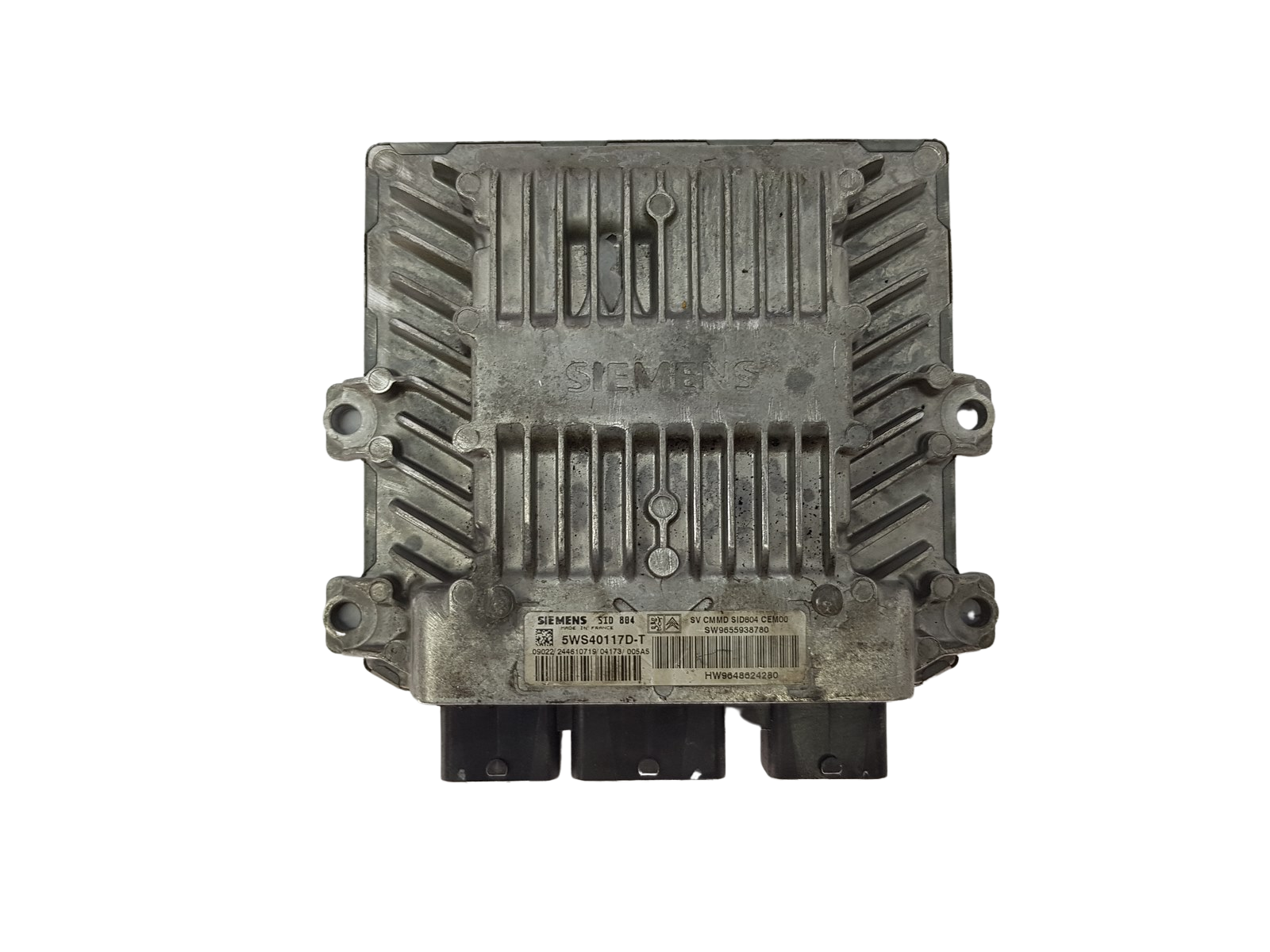 Steuergerät 5WS40117D-T 9655938780 9648624280 PSA Siemens 18558 main product photo