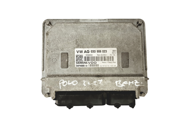 Steuergerät 03D906023 5WP40806 04 VW SEAT SKODA Siemens 16821 main product photo