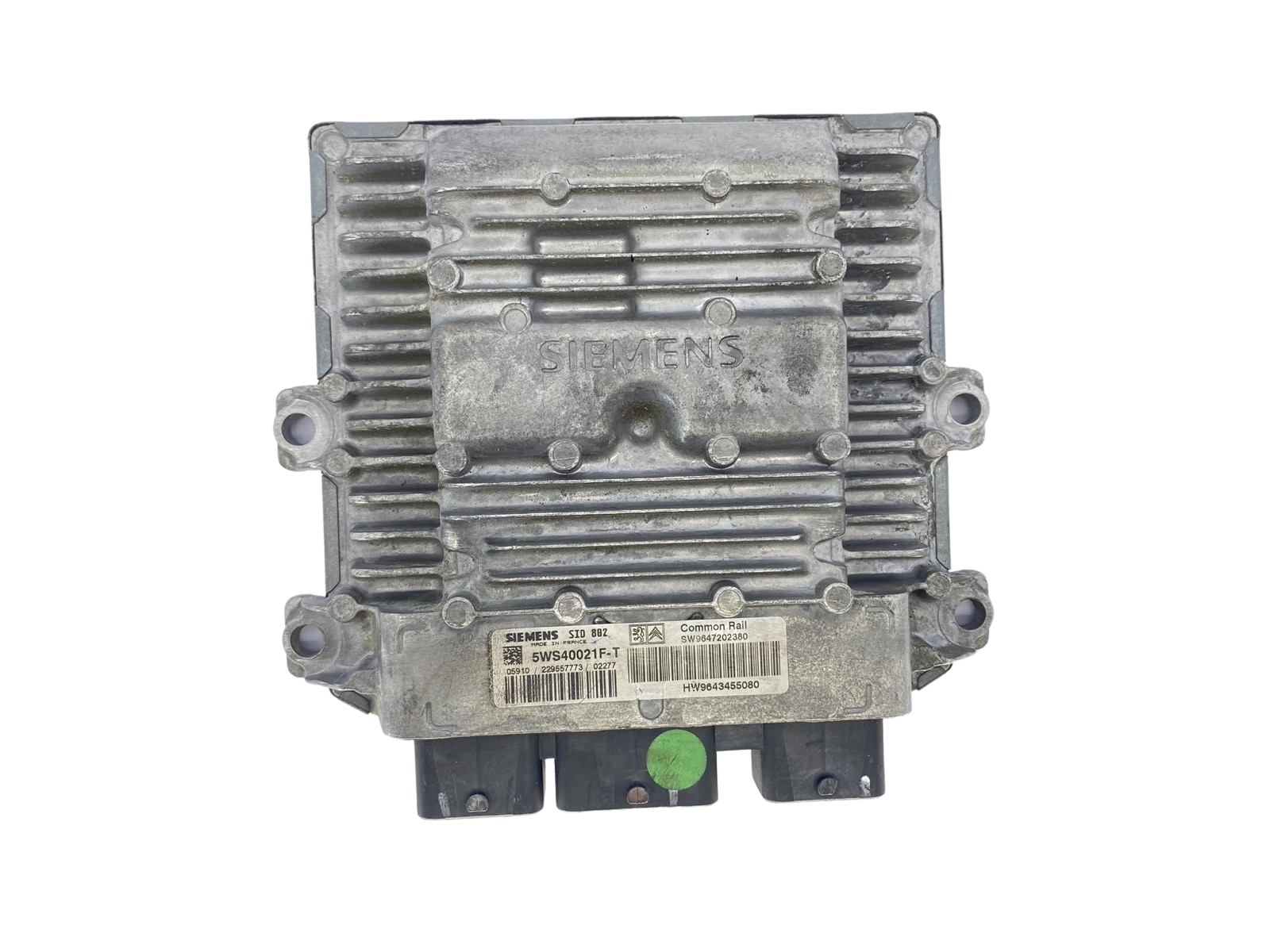 Steuergerät 9647202380 9643455080 5WS40021F-T PSA Siemens 54587 main product photo