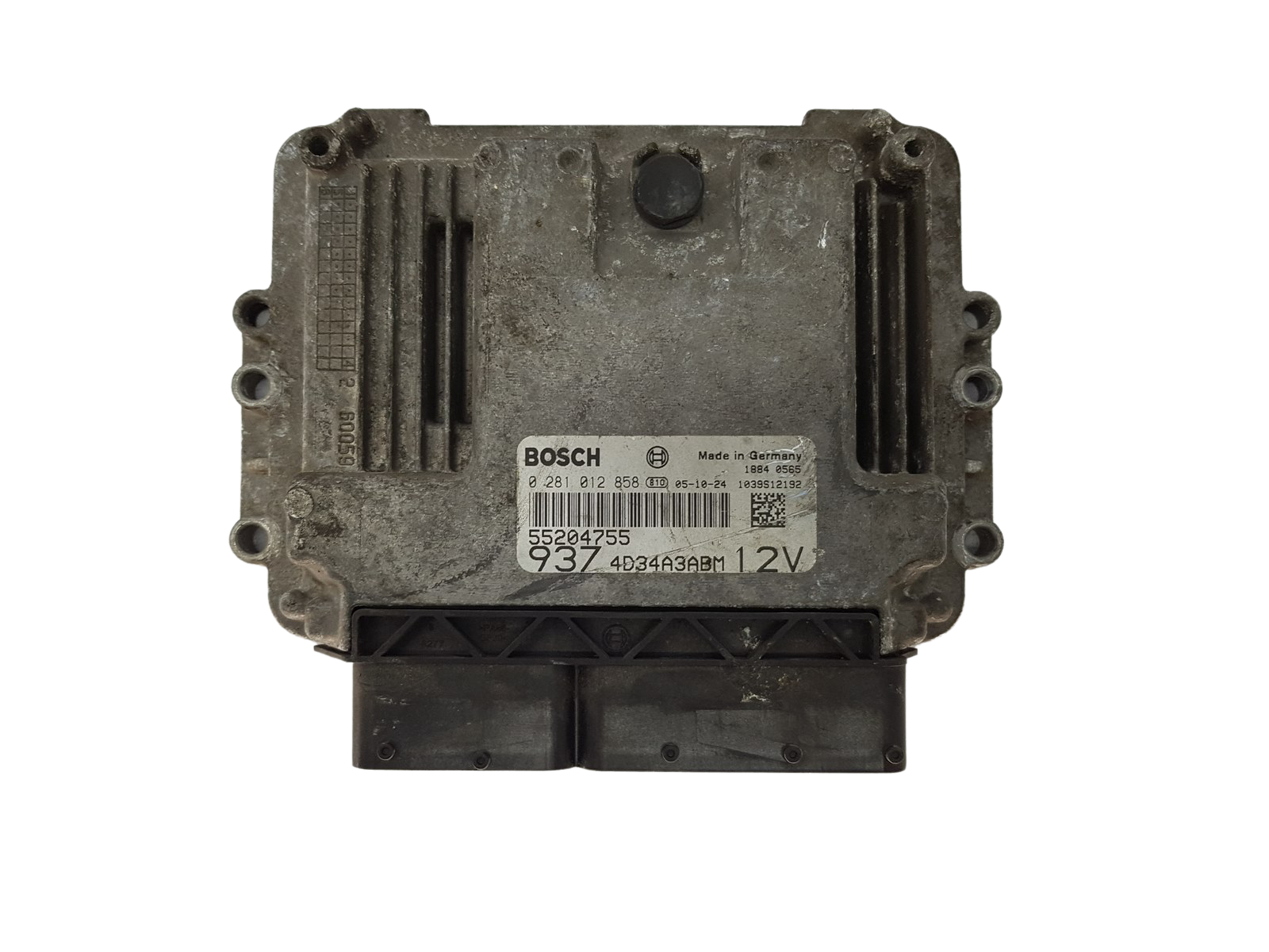 Steuergerät 0281012858 55204755 4D34A3ABM Fiat Bosch main product photo