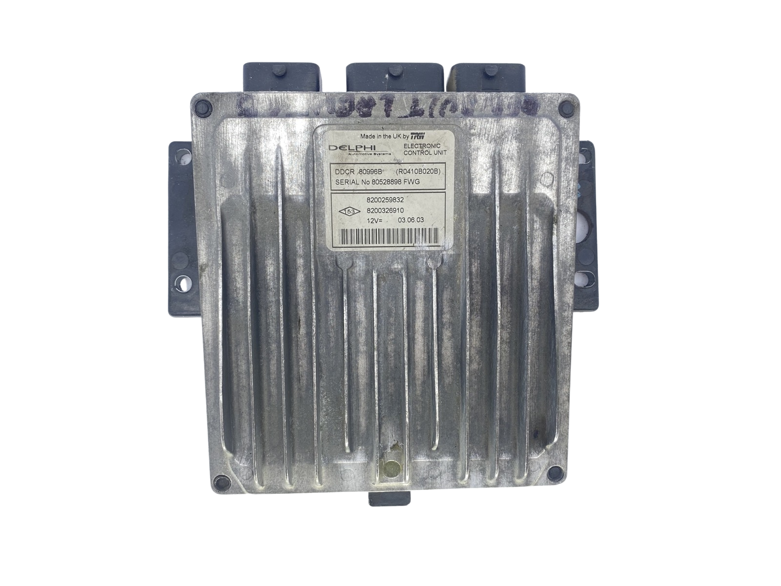 Steuergerät 8200259832 8200326910 R0410B020B Renault Delphi 54401 main product photo